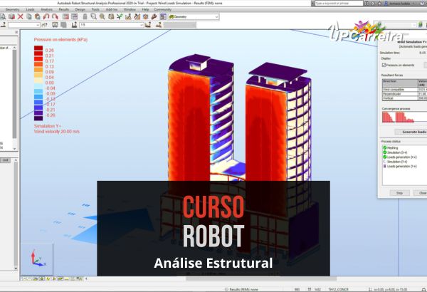 Curso Robot Structural na Prática - Concreto Armado NBR6118